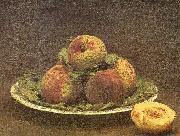 Stilleben mit Pfirsischen Henri Fantin-Latour